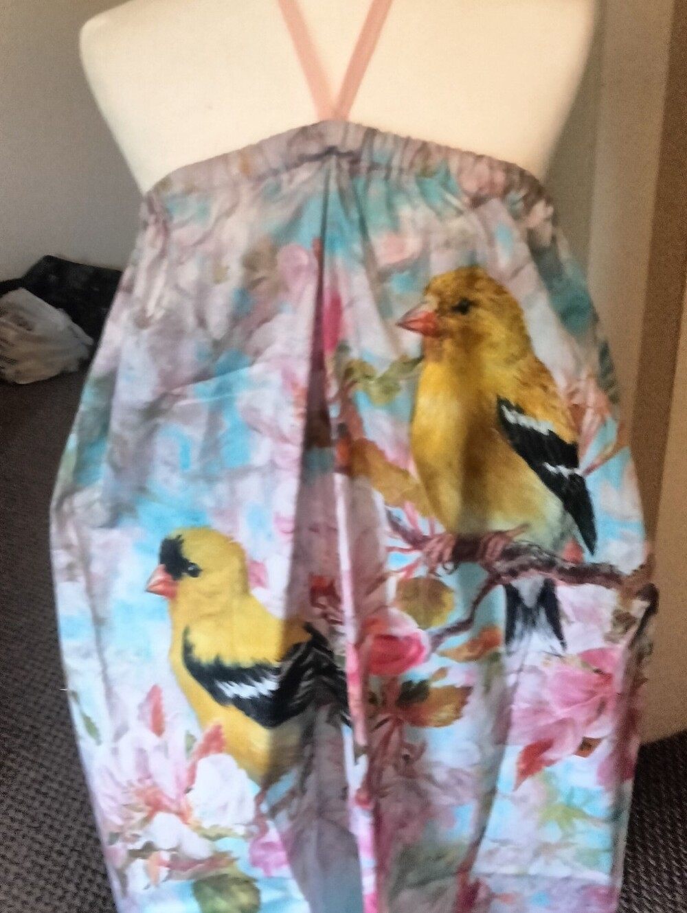 Springtime Birds Two-piece Pants Set - Picture 6 of 8
